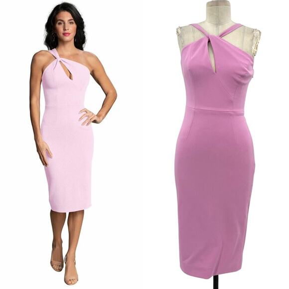 Dress‎ the Population Eliseo Dress Lavender Bodycon Sheath Size XS - Picture 1 of 16